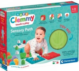 Ścieżka sensoryczna Clemmy Klocki sensoryczne CLEMENTONI