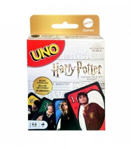 UNO Harry Potter Gra karciana Rodzinna Karty Oryginalna Mattel FNC42