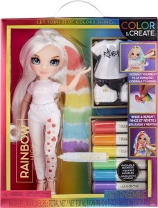 Lalka Rainbow High Color&Create Blue Eyes DIY MGA