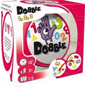 DOBBLE 1 2 3 Symbole Cyfry Gra Rodzinna Doble REBEL