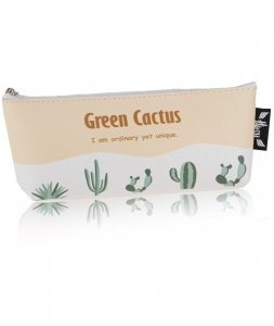 Saszetka Piórnik szkolny Green Cactus Hash