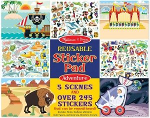 Naklejki wielorazowe Plansze Przygoda Melissa&Doug