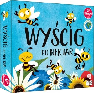 Edukacyjna Gra planszowa Wyścig po nektar Kukuryku