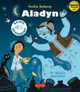 Aladyn Bajka dźwiękowa Książka z dźwiękami HarperKids