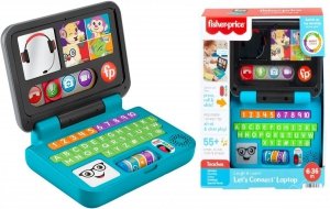 Fisher Price Laptop Edukacyjny Malucha Uczy PL