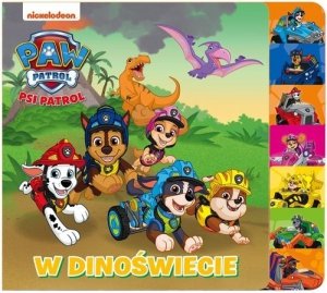 Psi Patrol W dinoświecie Książka z registrami wypustkami