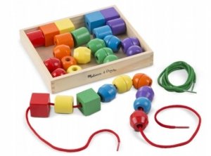 Drewniane koraliki JUMBO Układanka Melissa&Doug