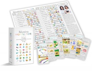Naturalnie Montessori Karty 35 zabaw samodzielność i kreatywność
