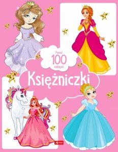 Księżniczki ponad 100 naklejek Zadania