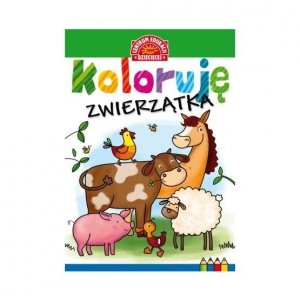 Książeczka Kolorowanka Koloruję zwierzątka Publicat 114907