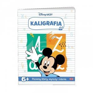 Disney Uczy Kaligrafia Piszemy litery wyrazy i zdania
