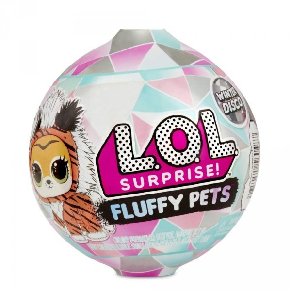 LOL Surprise Zwierzątko FLUFFY PETS Winter Disco Kula Zwierzak