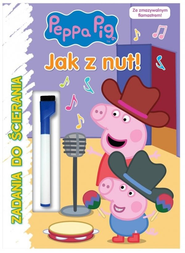 Zadania do ścierania Peppa Pig