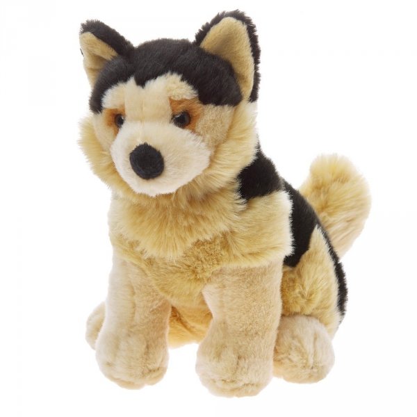Pies Owczarek niemiecki siedzący Maskotka Pluszak 20 cm Beppe Zoo