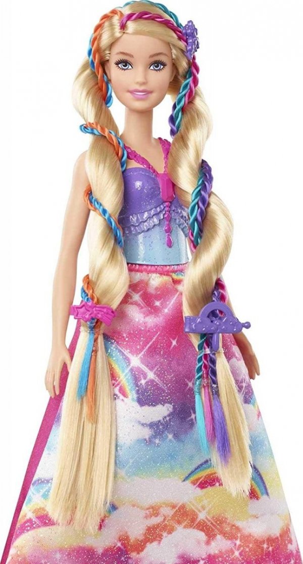 Barbie Dreamtopia Księżniczka Zakręcone włosy Mattel 