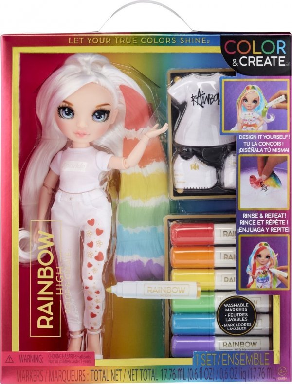 Lalka Rainbow High Color Create Blue Eyes MGA 594123