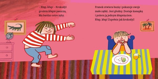 Basia, Franek i zwierzaki Zofia Stanecka Książka Tekturowe kartki