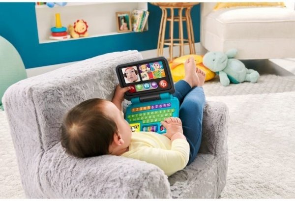 Fisher Price Laptop Edukacyjny Malucha Uczy PL