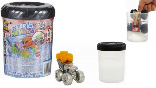 Hot Wheels Monster Truck Color Reveal