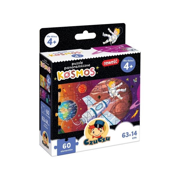 CzuCzu Kosmos Puzzle Panoramiczne 60 el Układanka 4+