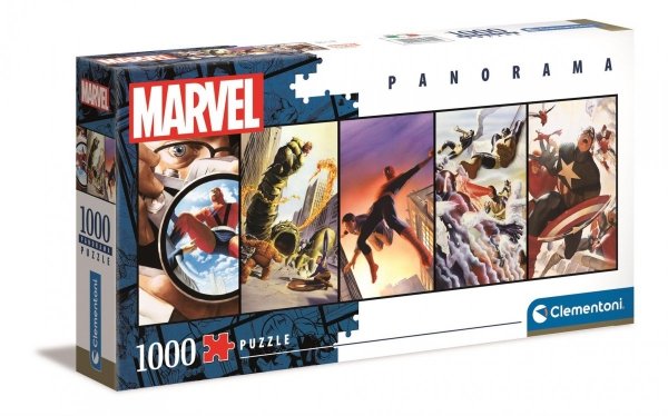 Puzzle 1000 Panorama Marvel Clementoni 39611