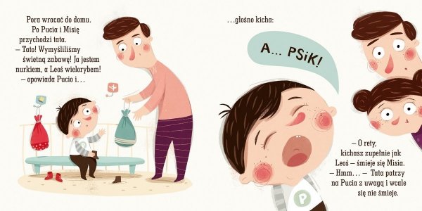 Pucio u lekarza Uczę się z Puciem M.Galewska-Kustra