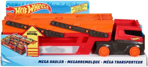 HOT WHEELS Ciężarówka Transporter TIR Laweta MATTEL GHR48