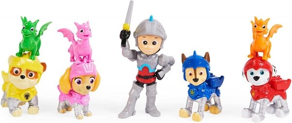Psi Patrol Rycerze Odważni rycerze Zestaw 8 Figurek  Spin Master