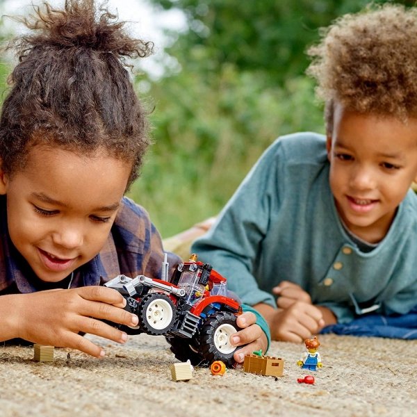 LEGO CITY 60287 Traktor ze spychaczem Ciągnik Farma