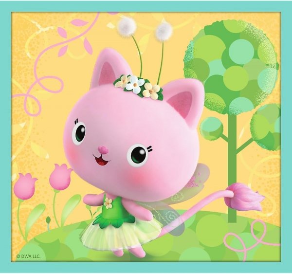 Puzzle 10w1 W świecie Gabi Gabby's Dollhouse Trefl 