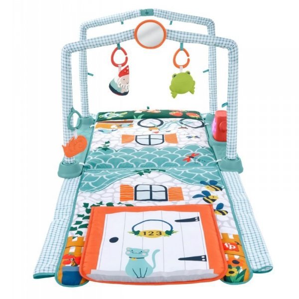 Fisher Price Mata Aktywizująca 3w1 Domek Odkrywcy