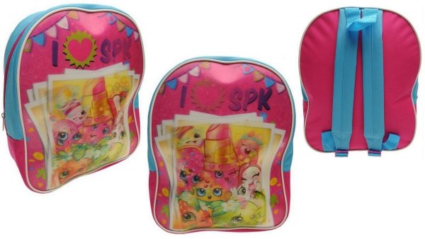 Plecak Tornister dziecięcy Shopkins z Hologramem