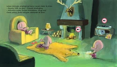 Trzy małe świnki Bajka dźwiękowa Książka z dźwiękami HarperKids