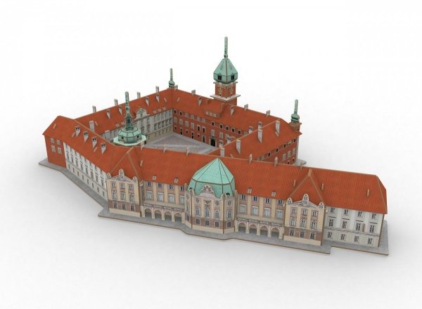 Puzzle 3D Zamek Królewski w Warszawie Cubic Fun