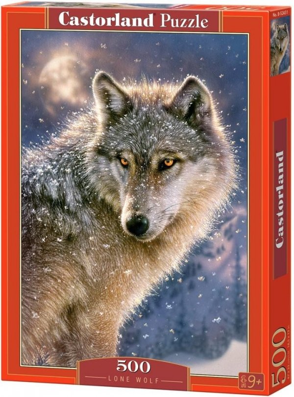 Puzzle Samotny wilk Castorland 