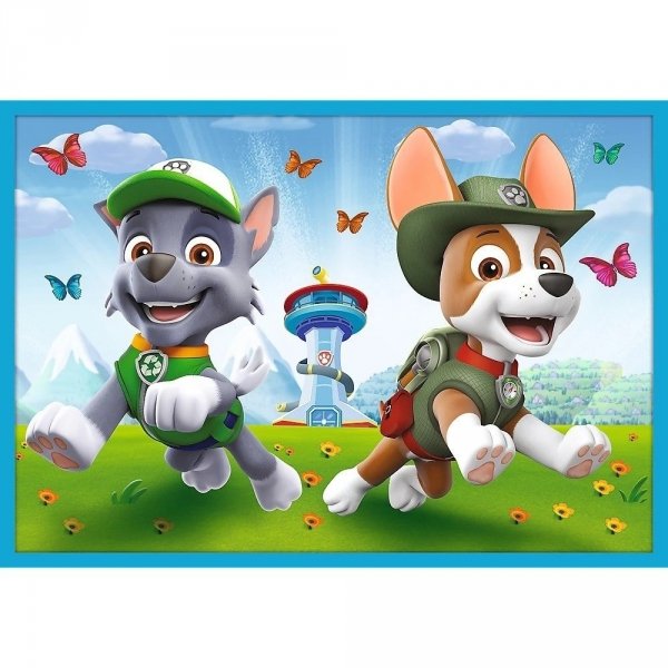 Puzzle Psi Patrol 10 Układanek 329 el.Niezawodna drużyna 10w1