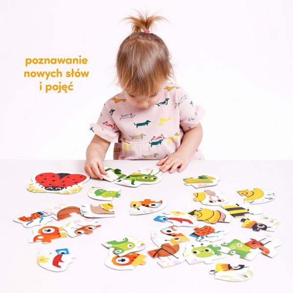 CzuCzu Puzzle Robaczki Czworaczki Pierwsze układanki 2+