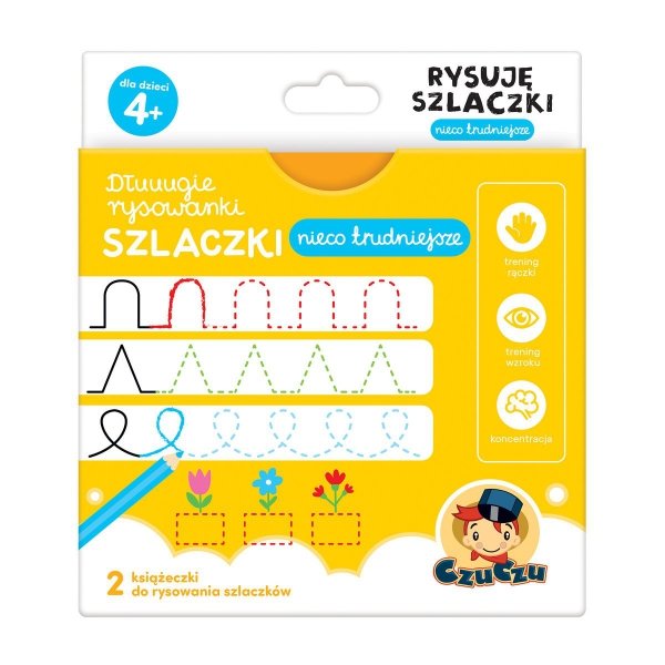 CzuCzu Kolorowanki Wróżki + 4 Długie Rysowanki 3 Zestawy