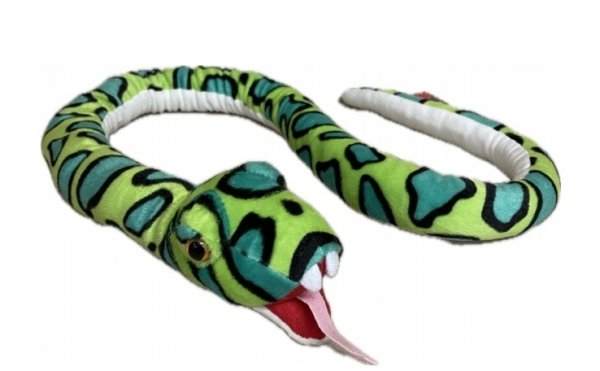Wąż Zielony 142 cm Maskotka