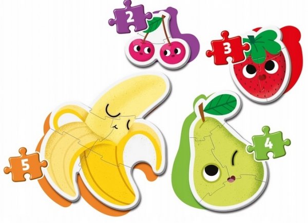 Moje pierwsze puzzle Owoce Clementoni