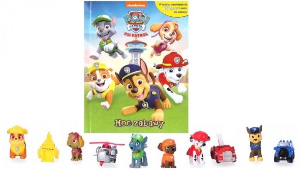 Psi Patrol Moc zabawy 10 Figurek Mata Opowiadanie 