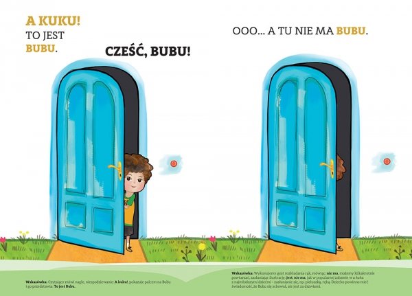 Bubu uczy się mówić A kuku Ładnie składanie