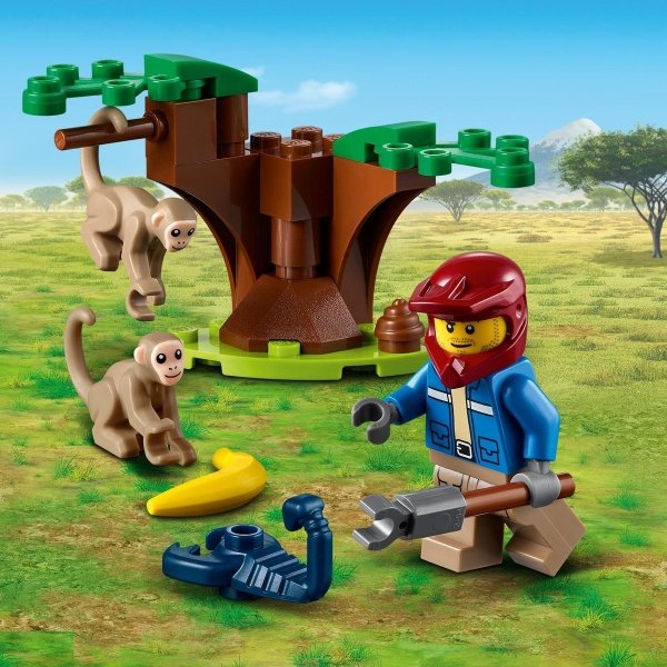 Lego City 60300 Quad ratowników Dzikich Zwierząt