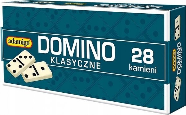 Domino Klasyczne  Gra logiczna dla dzieci Adamigo