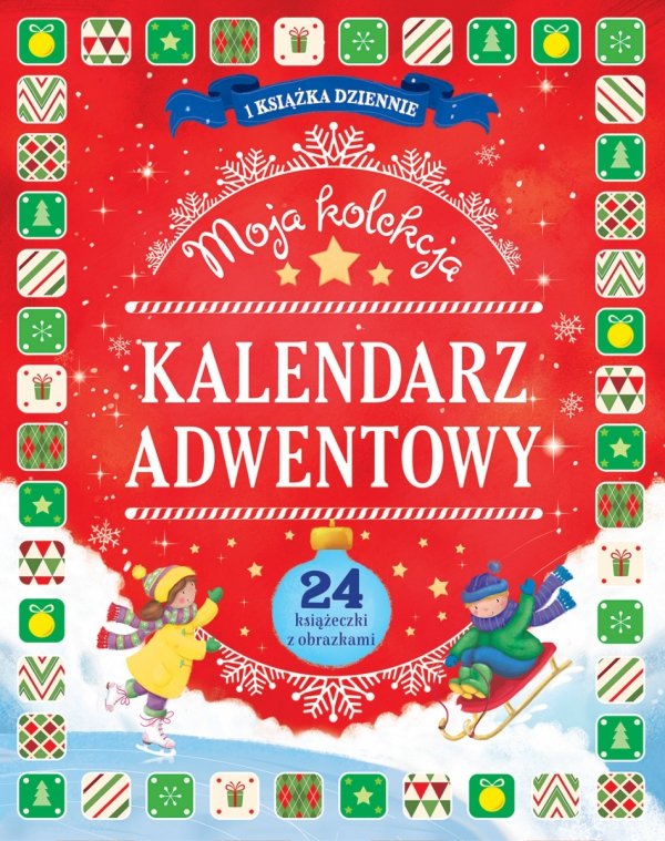 Moja kolekcja Kalendarz adwentowy 24 książeczki z obrazkami