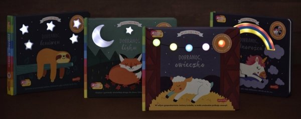 Dobranoc owieczko Wieczorynka Książka z podświetleniem Akademia