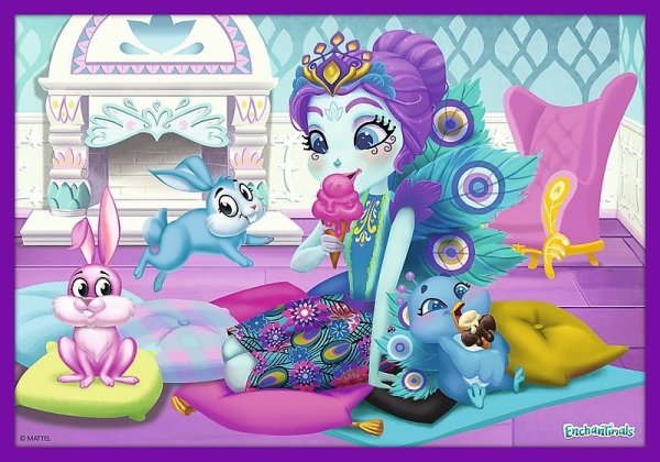 Puzzle Enchantimals 10w1 Trefl 90354 Mega Pack