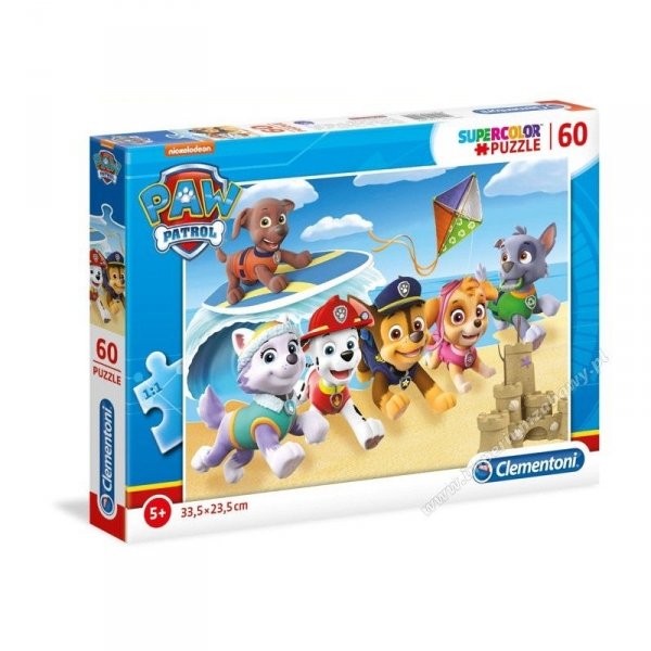  Psi Patrol Puzzle 60 Clementoni Supercolor 26091