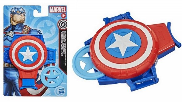Marvel Wyrzutania dysku na rękę Kapitan Ameryka Hasbro F0773