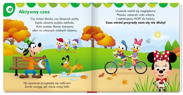 Książka Elementarz Ekologiczny Disney maluch Twarda oprawa